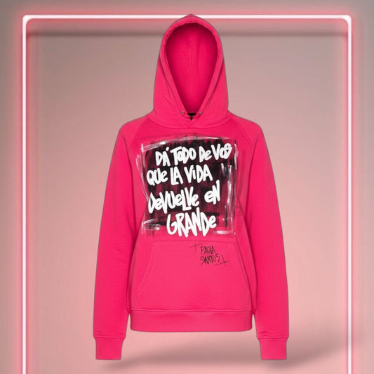 💥 Hoodie “Dá todo de vos” – Teens