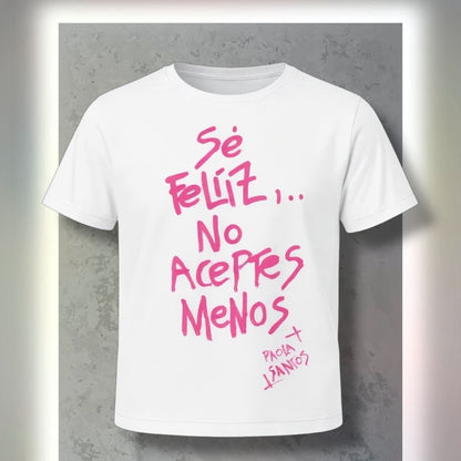  💗 Remera “Sé feliz” – Kids