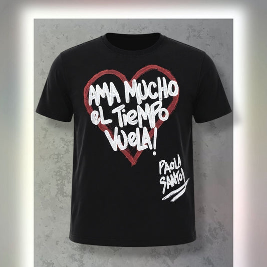❤️ Remera “Ama mucho, el tiempo vuela” – Kids