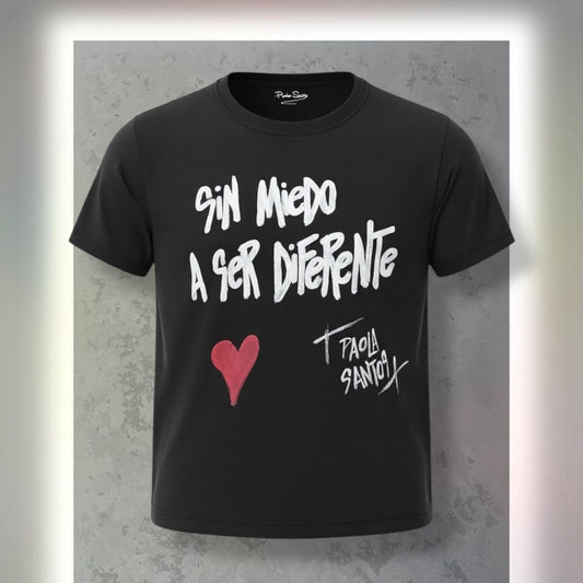 ♥️ Remera “Sin miedo a ser diferente” – Kids