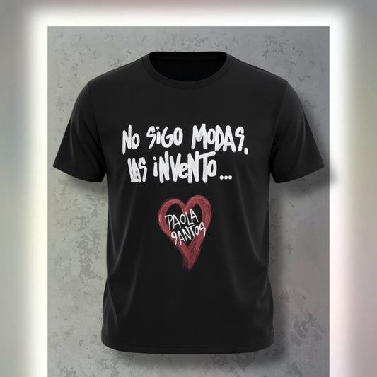 🖤 Remera “No sigo modas, las invento” – Kids
