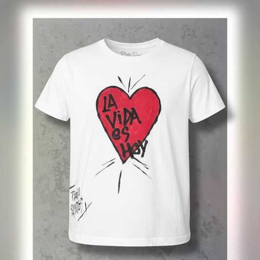 ❤️ Remera “La vida es hoy” – Kids