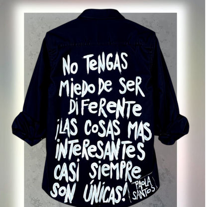 🖤 Camisa “No tengas miedo de ser diferente” – Kids