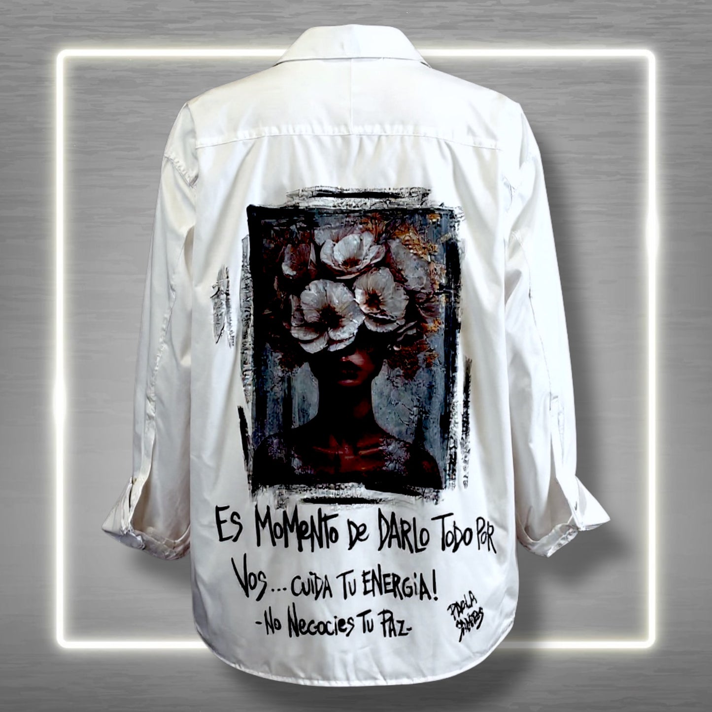 🖤 CAMISA “ES MOMENTO DE DARLO TODO POR VOS”