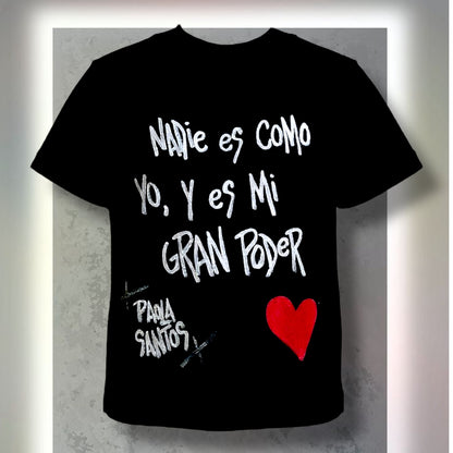 ❤️ Remera “Nadie es como yo, y es mi gran poder” – Kids