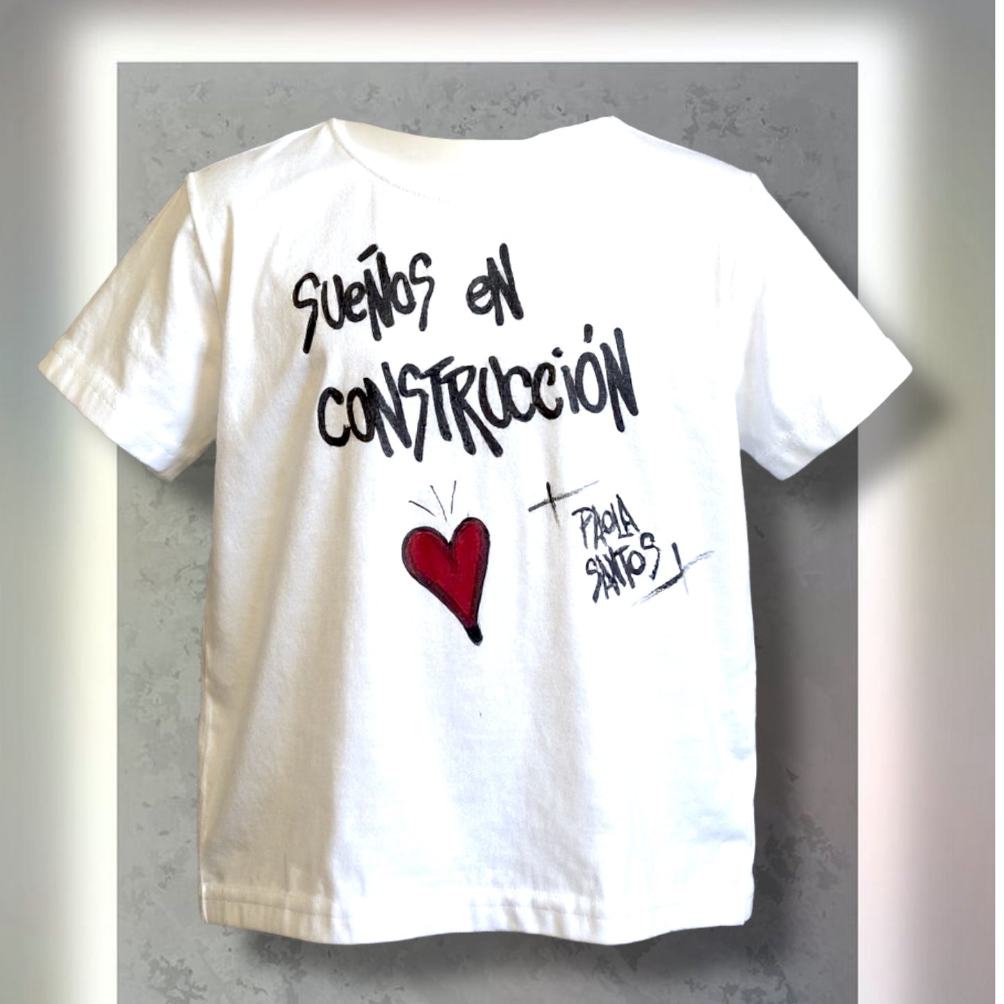 ❤️ Remera “Sueños en construcción” – Kids