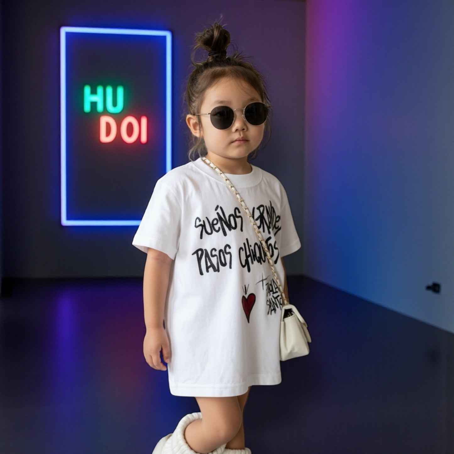 ❤️ Remera “Sueños grandes, pasos chiquitos” – Kids