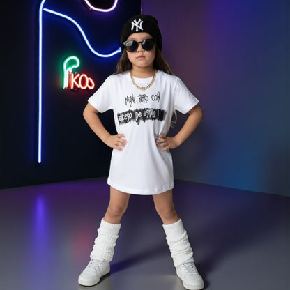 🩶 Remera “Mini, pero con exceso de estilo” – Kids