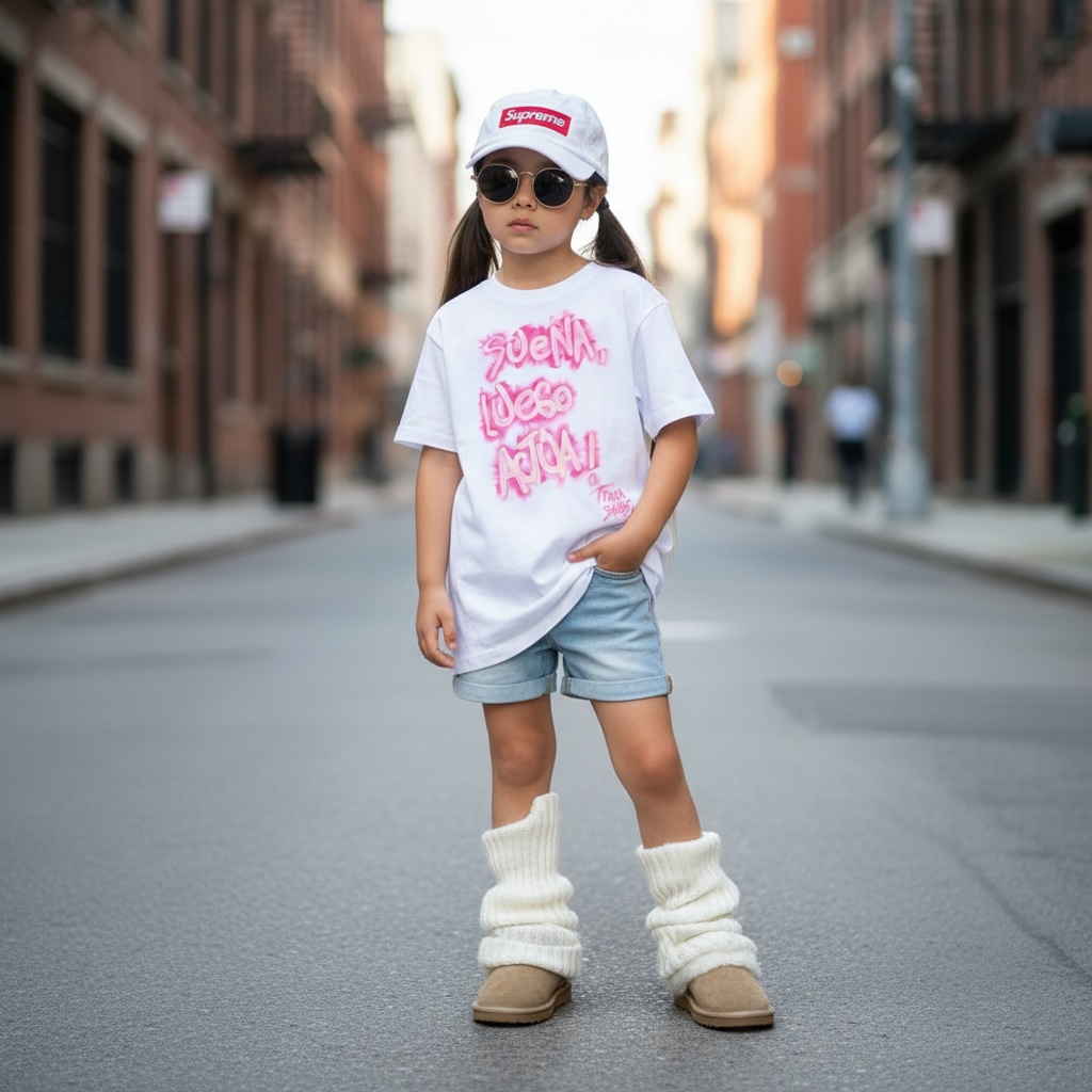 🩷 Remera Kids “Soñá, luego actuá”