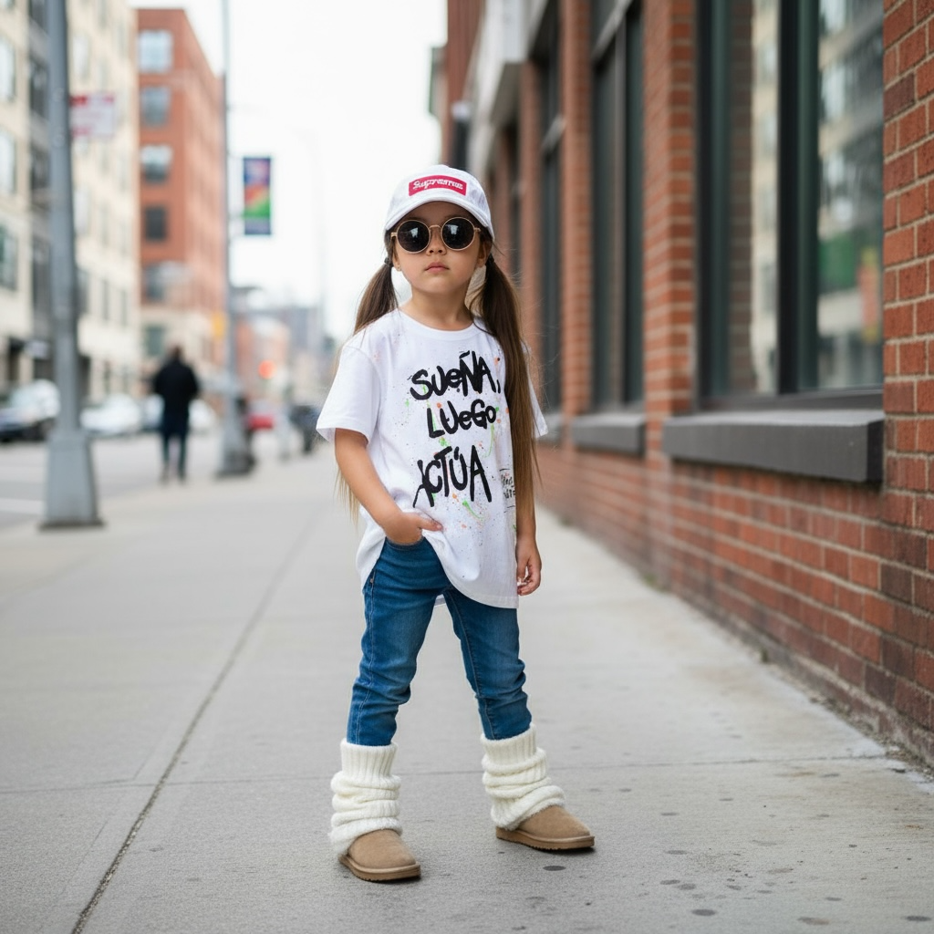 🖤 Remera Kids “Sueña, Luego Actúa”