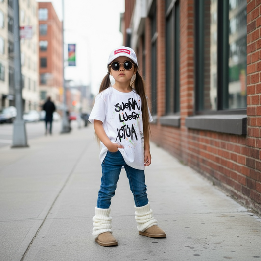 🖤 Remera Kids “Sueña, Luego Actúa”