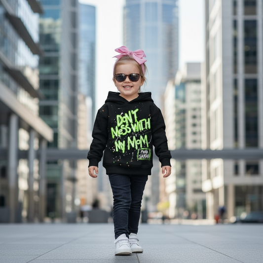 Hoodie Kids “Don’t mess with my mom”