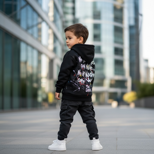 🖤 HOODIE KIDS +AMOR / NO TE COMPARES