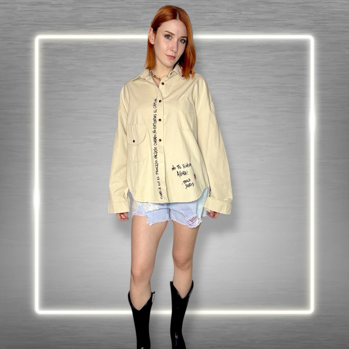 Camisa “No te rindas ahora”