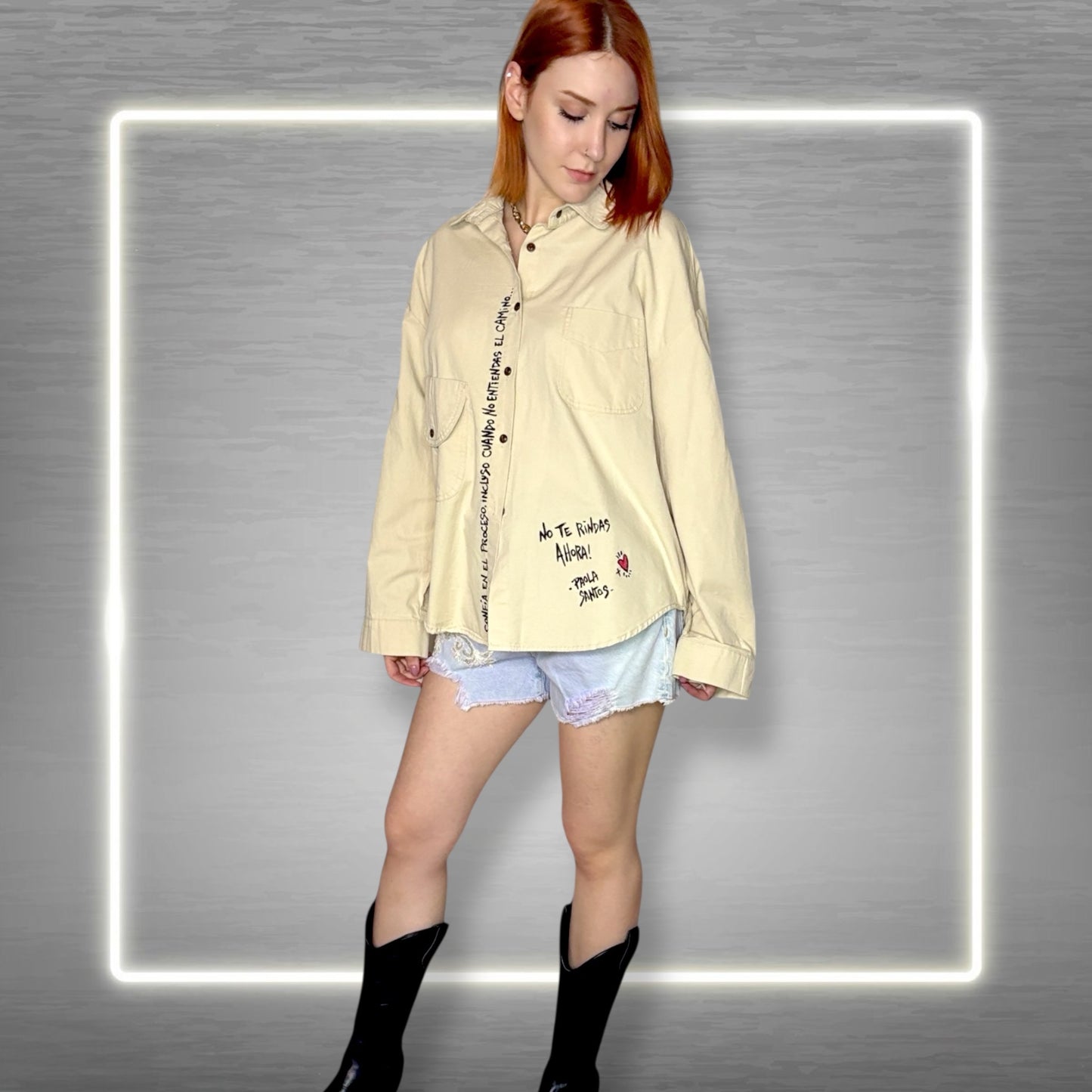 Camisa “No te rindas ahora”