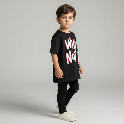 🖤 Remera “WHY NOT?!” — Kids