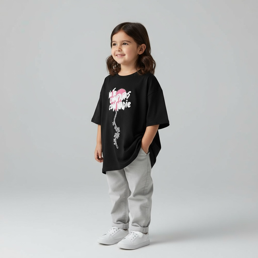 ♥️ Remera Kids “No te compares con nadie” — Amor propio