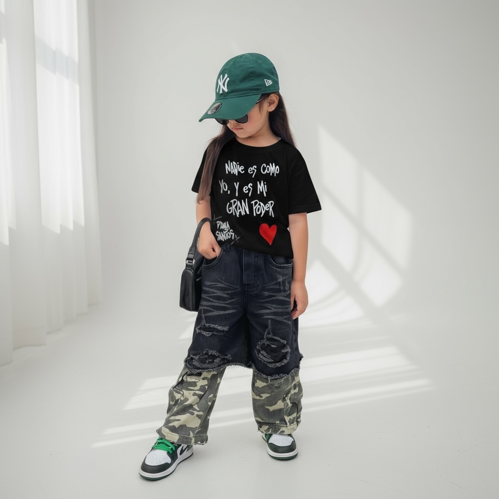 ❤️ Remera “Nadie es como yo, y es mi gran poder” – Kids