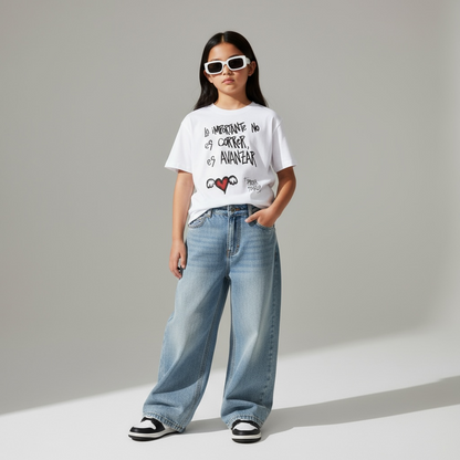 Reme “Lo importante no es correr, es avanzar” – Kids Oversize