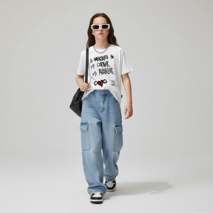 Reme “Lo importante no es correr, es avanzar” – Kids Oversize