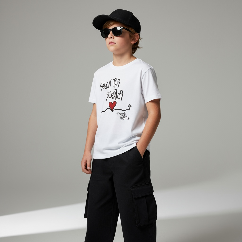 🖤 Reme “Seguí tus sueños” – Kids Oversize