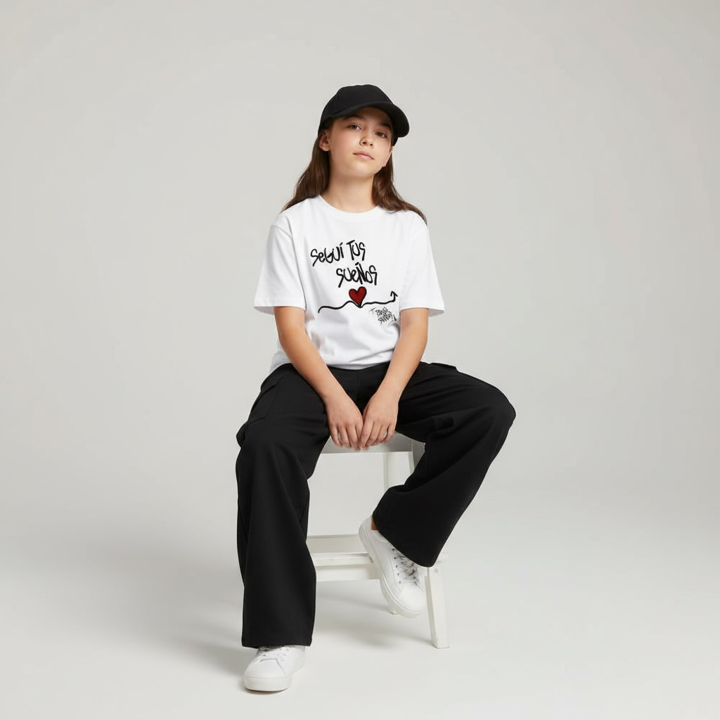 🖤 Reme “Seguí tus sueños” – Kids Oversize