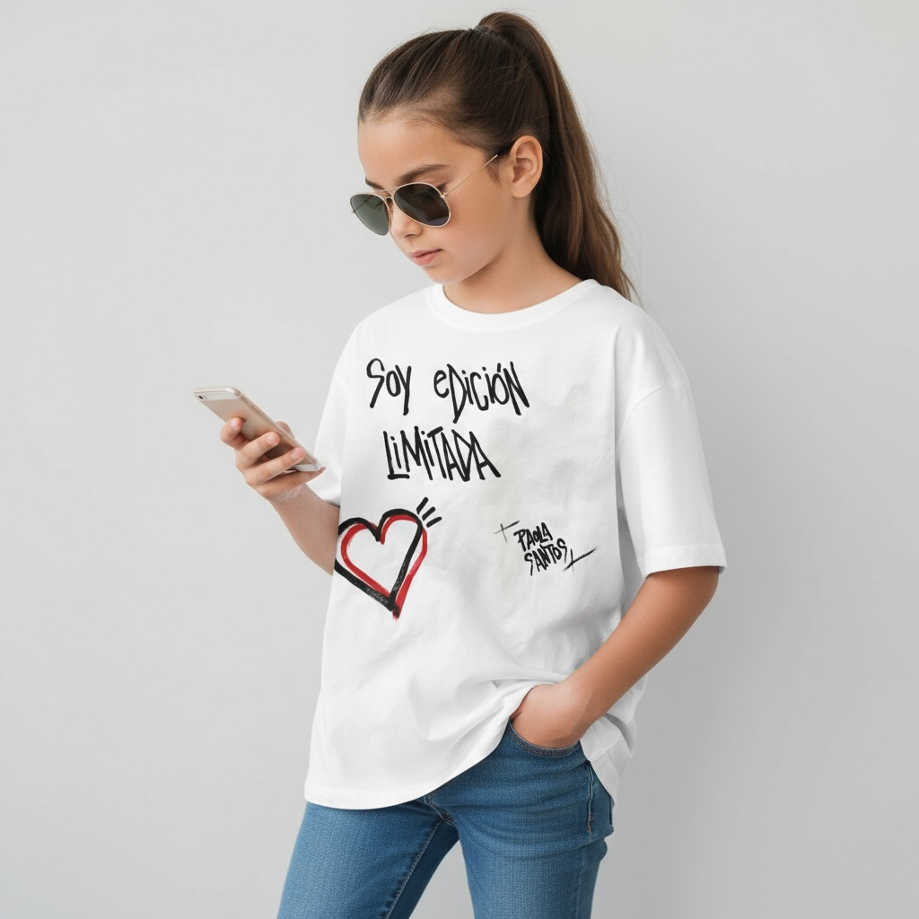 🖤 Reme  “Soy edición limitada” – Kids Oversize