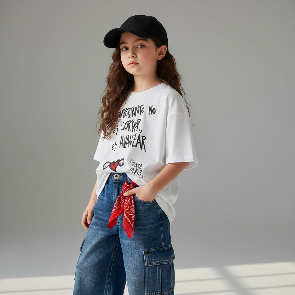 Reme “Lo importante no es correr, es avanzar” – Kids Oversize