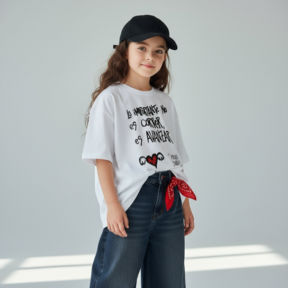 Reme “Lo importante no es correr, es avanzar” – Kids Oversize