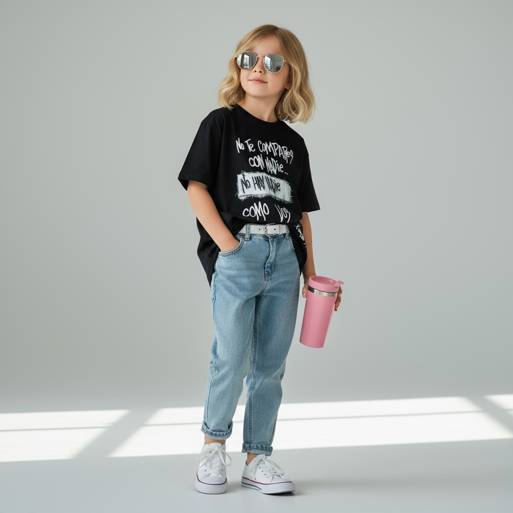 🖤 Remera “No te compares con nadie” – Kids