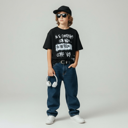 🖤 Remera “No te compares con nadie” – Kids
