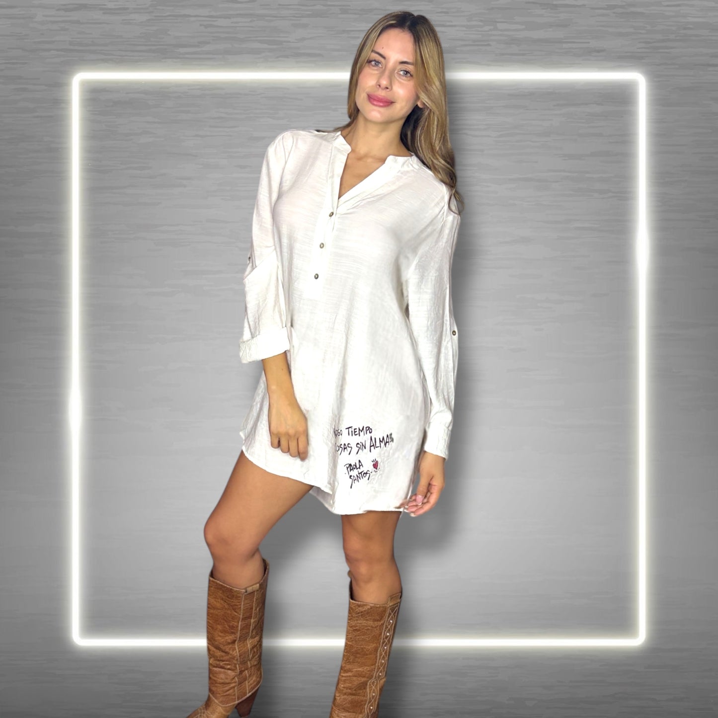 Camisa "No tengo tiempo para cosas sin alma"