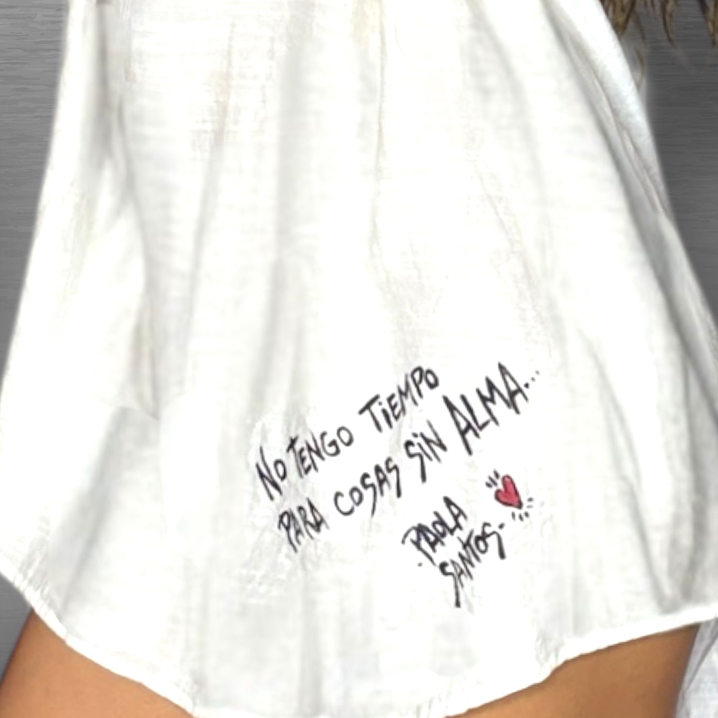 Camisa "No tengo tiempo para cosas sin alma"
