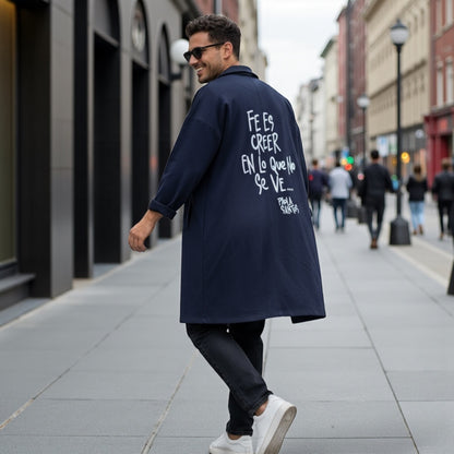 🖤 Saco urbano “Fe es creer” — Edición limitada Paola Santos