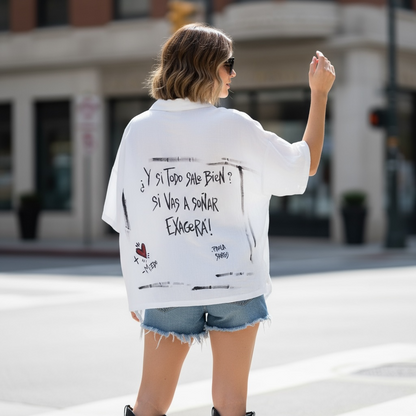 ✨ Camisa blanca “Todo sale bien”