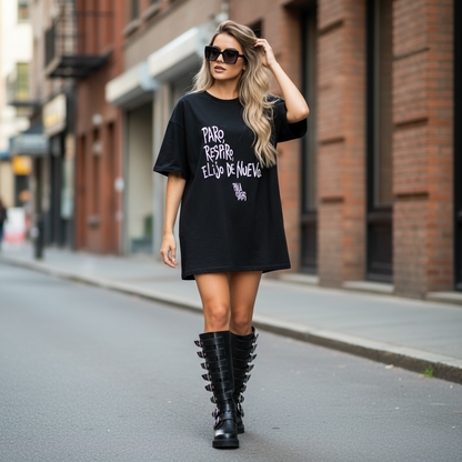 🖤 Remerón “Paro, respiro, elijo de nuevo”