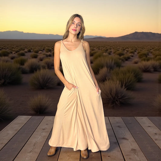 🤍 Vestido Desert – Arena