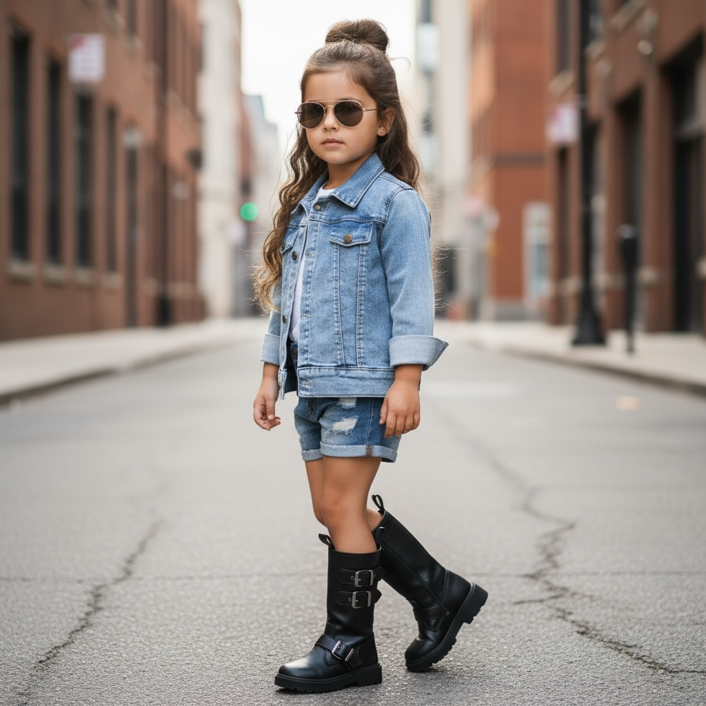 Campera Denim Kids “Hacete cosquillas” – Mickey Edition