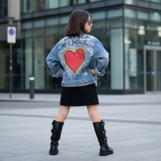 ❤️ CAMPERA “NO VINE A ENCAGAR, VINE A DESTACAR”