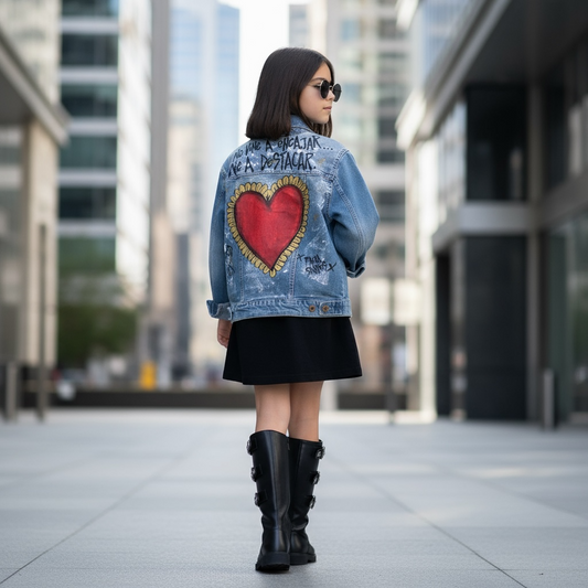 ❤️ CAMPERA “NO VINE A ENCAGAR, VINE A DESTACAR”