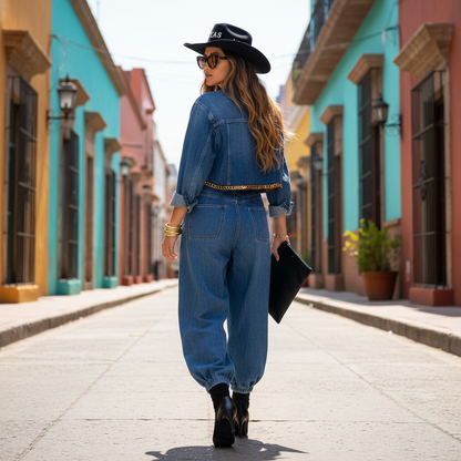 Campera Artística con Bordados y Pintura – Edición Única