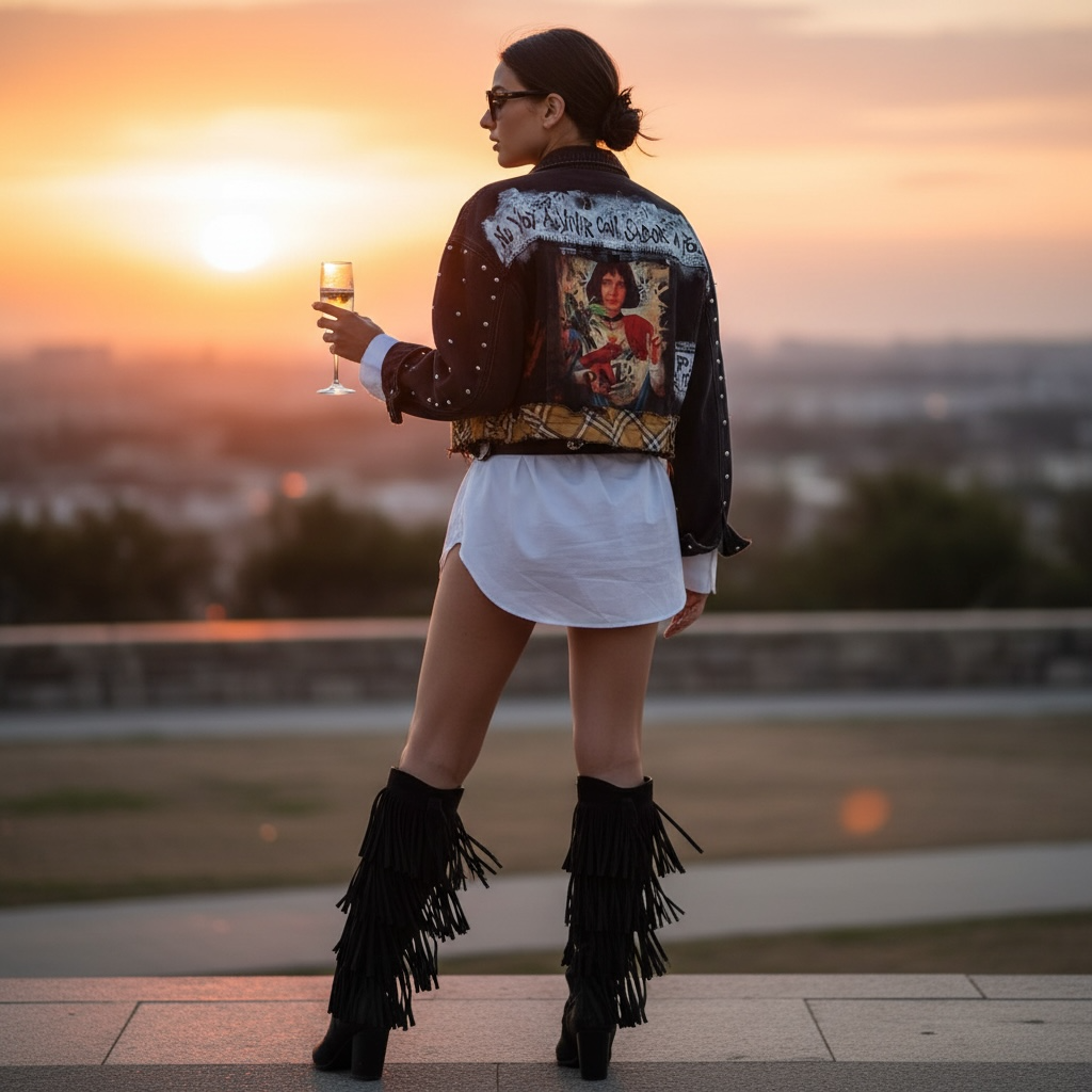 Campera "No voy a vivir con sabor a poco"