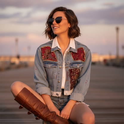 Campera "La magia sucede"