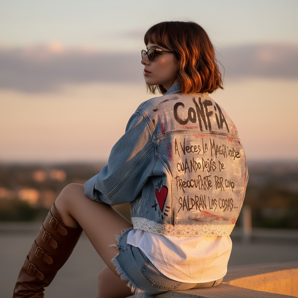 Campera "La magia sucede"