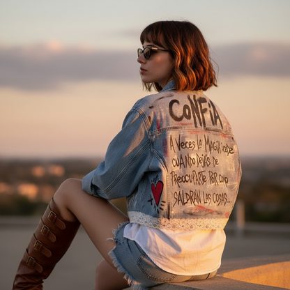 Campera "La magia sucede"