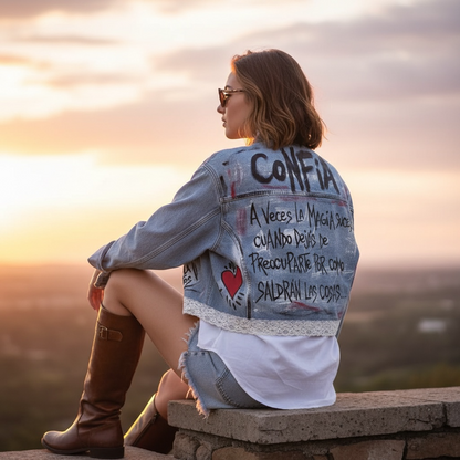 Campera "La magia sucede"