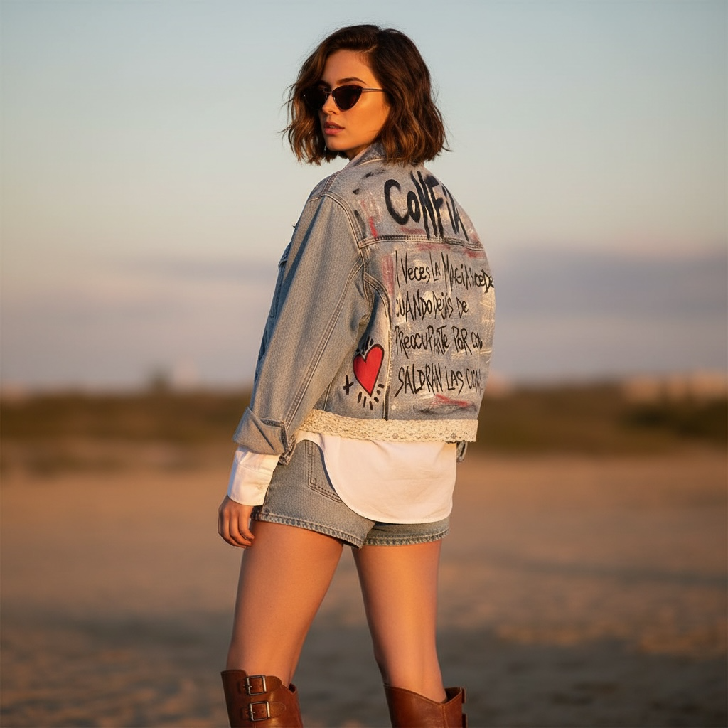 Campera "La magia sucede"