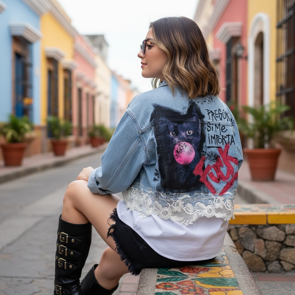 Campera "Preguntame si me importa"