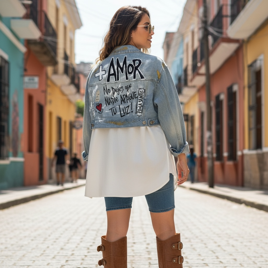 Campera "Que nadie apague tu luz"