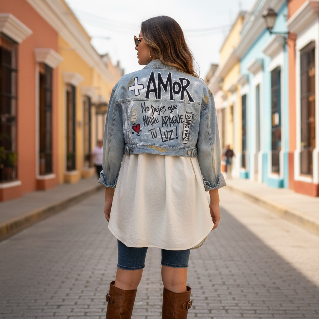 Campera "Que nadie apague tu luz"